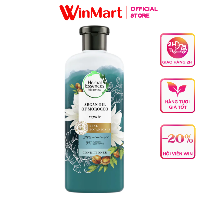 - Dầu Xả Herbal Essences Tinh Dầu Moroccan Argan 400ml