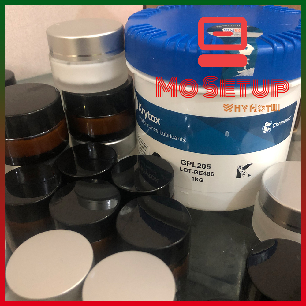 Mỡ lube Dầu Krytox 205g0 lube switch và stabilizer bàn phím cơ