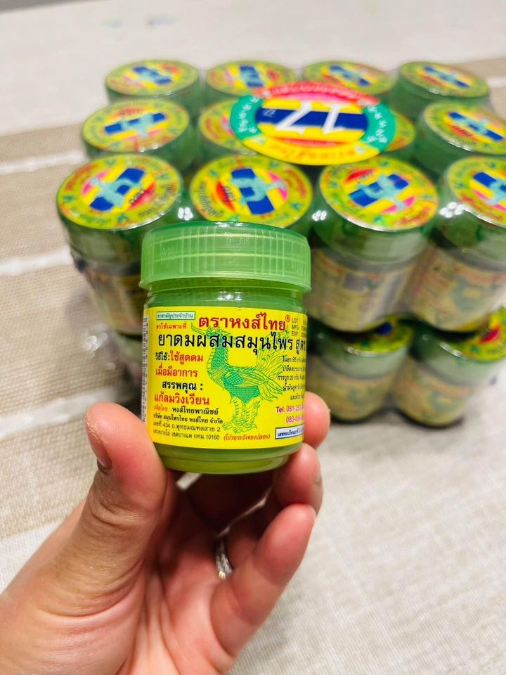 Hủ hít dầu thảo dược viêm xoang hong thai 40g thái lan