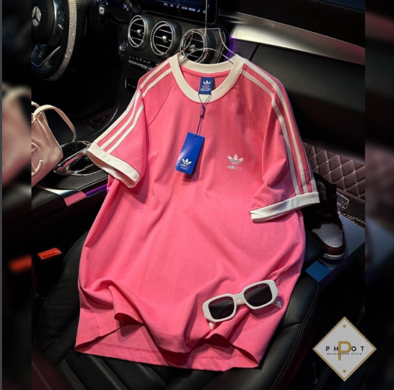 Áo Phông Nữ ADD 3 Lá Thêu Unisex Áo Thun Nam Thời Trang Local Brand Cặp Đôi VNXK Dư Xịn Thể Thao Cotton Cổ Tròn