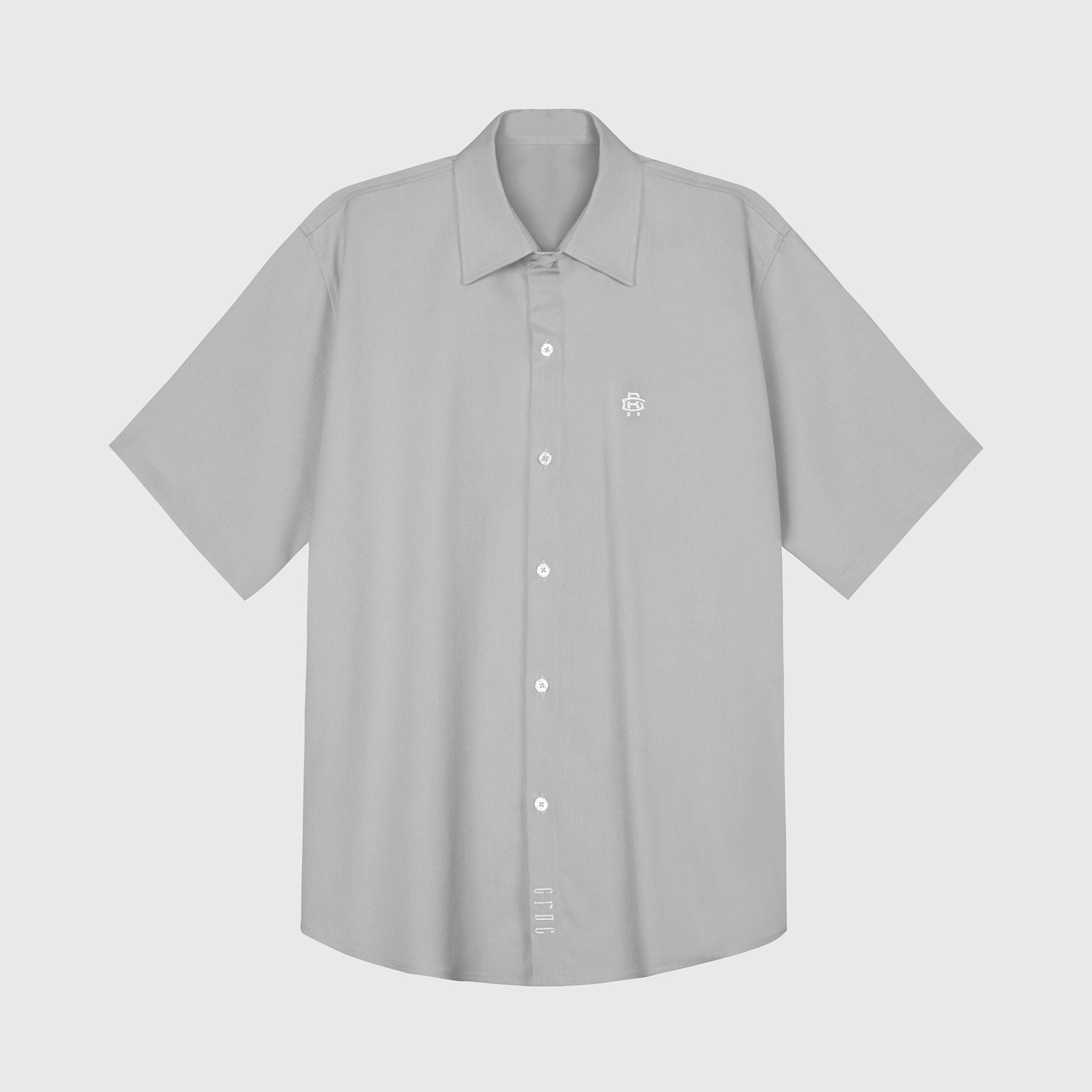 Grimm dc áo new york shirt // metal gray