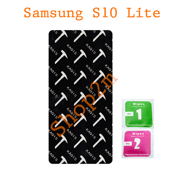Cường lực dẻo Samsung S10 Lite tặng dán camera sau