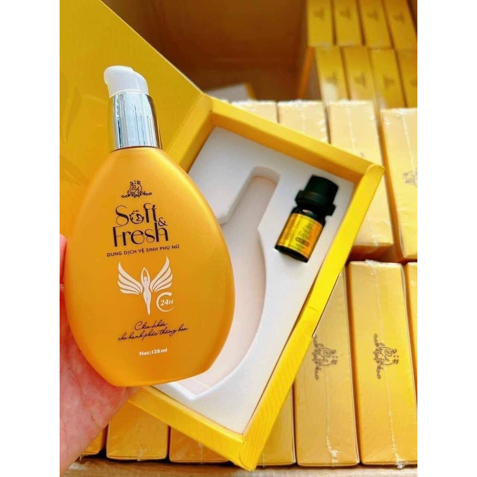 Dung dịch vệ sinh phụ nữ Soft Fresh - Đông Anh Collagen X3