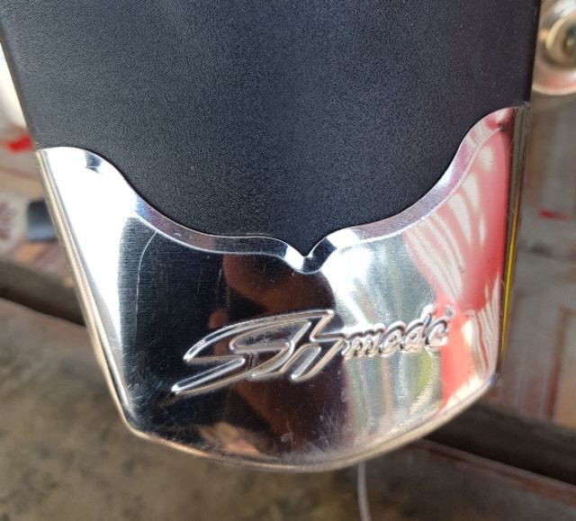 bộ ốp bảo vệ trang trí sh mode inox ( 6 món) 2019-2013