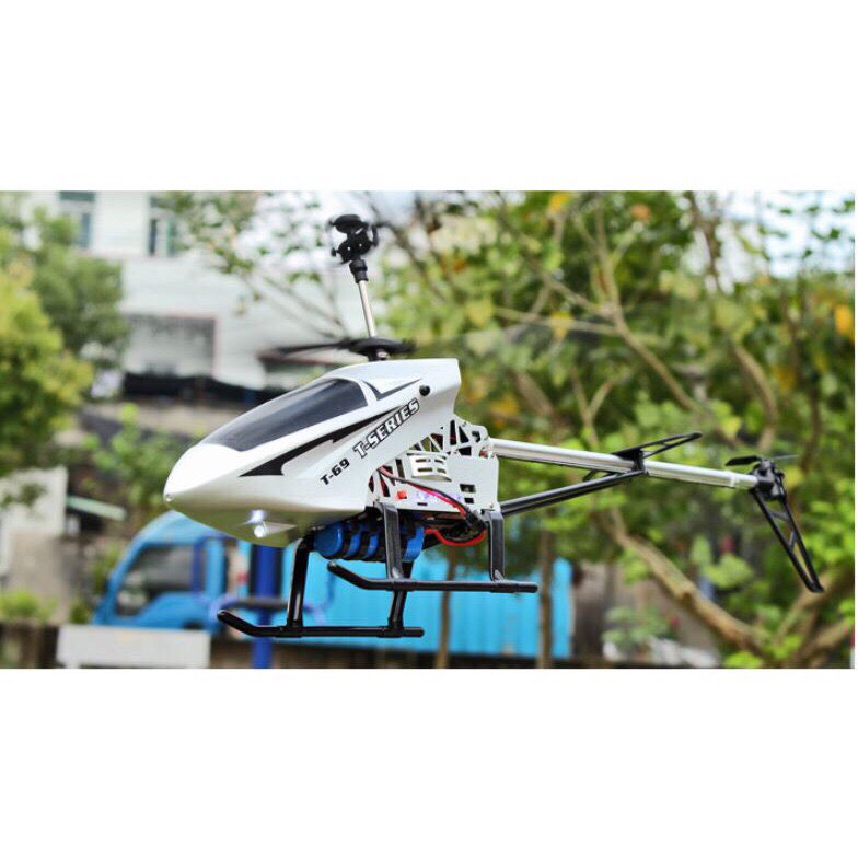 ĐỒ CHƠI TRẺ EM MÁY BAY ĐIỀU KIỂN TỪ XA- Trực Thăng Mini , Máy Bay Mô Hình -  CỠ LỚN T69 Kích Thước 68x65cm, Máy Bay Điều Khiển Từ Xa 3.5 Kênh, Trực thăng 4 cánh, Phạm Vi Bay 100m