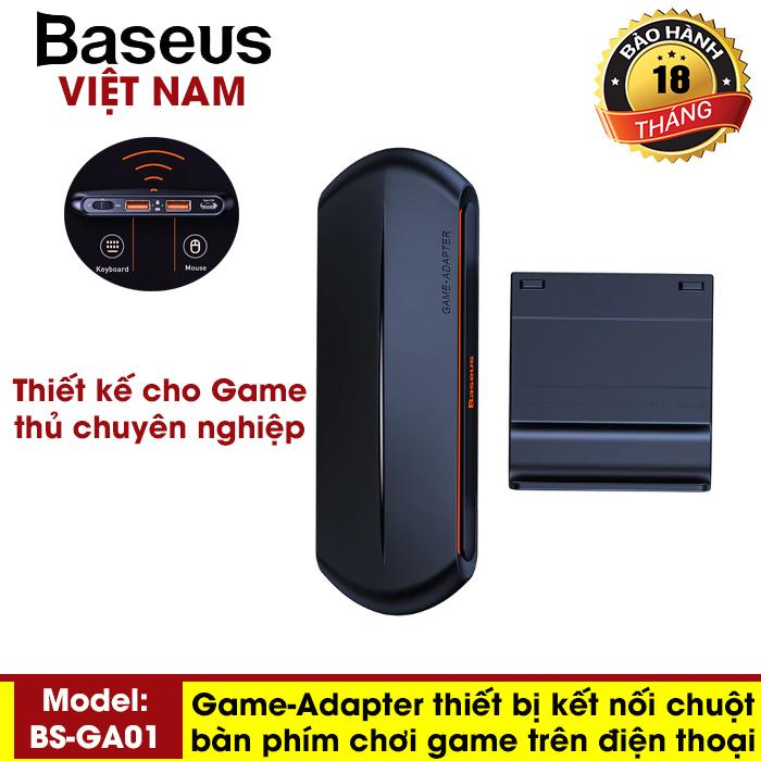 Gamo Game Baseus Adapter Bluetooth cho chuột bàn phím hỗ trợ chơi game Cho Android & IOS (Thưởng Thức Trò Chơi Di Động Với Chuột Và Bàn Phím) - Phân phối bởi Baseus Vietnam
