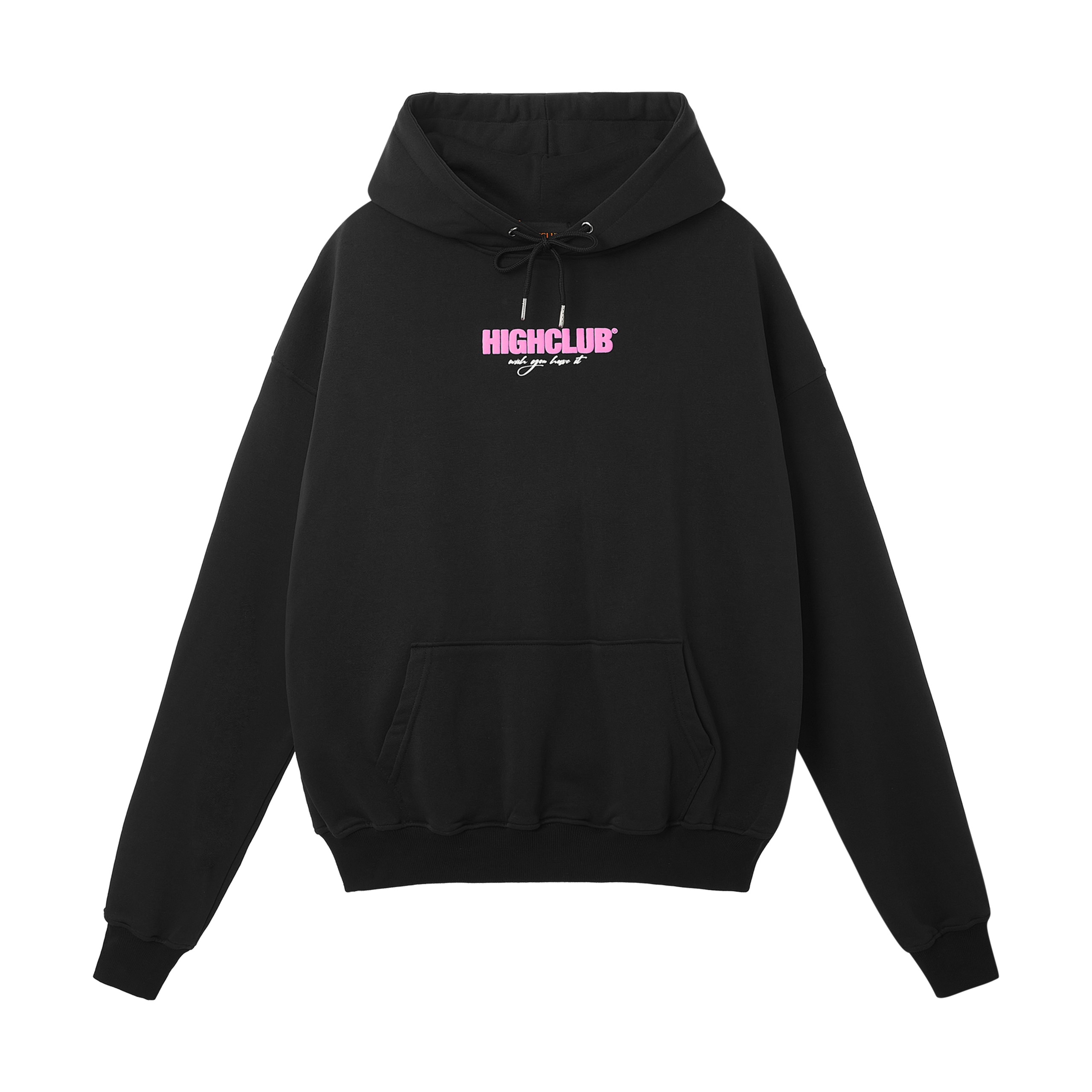 Áo Hoodie BASIC Mũ Trùm Đen/Hồng/Trắng/Xanh Dương/Đỏ Nỉ Cotton - HIGHCLUB Brand Chính Hãng