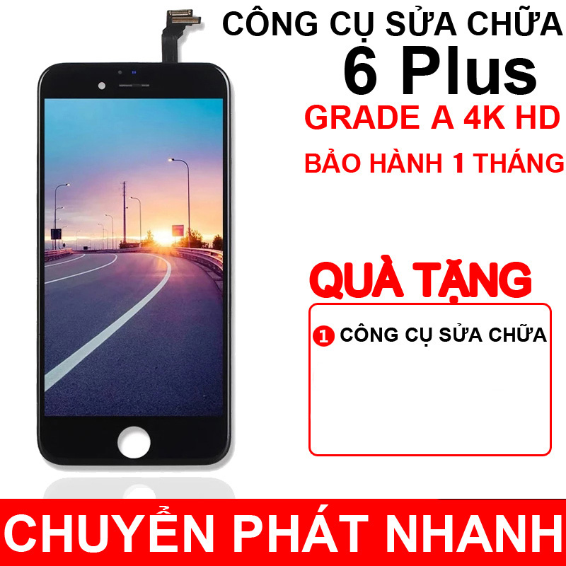 Màn hình LCD cho iPhone 6 Plus 6P Thay thế lắp ráp màn hình cảm ứng số hóa LCD Display For iPhone 6 Plus Touch Screen Digitizer Assembly Replacement