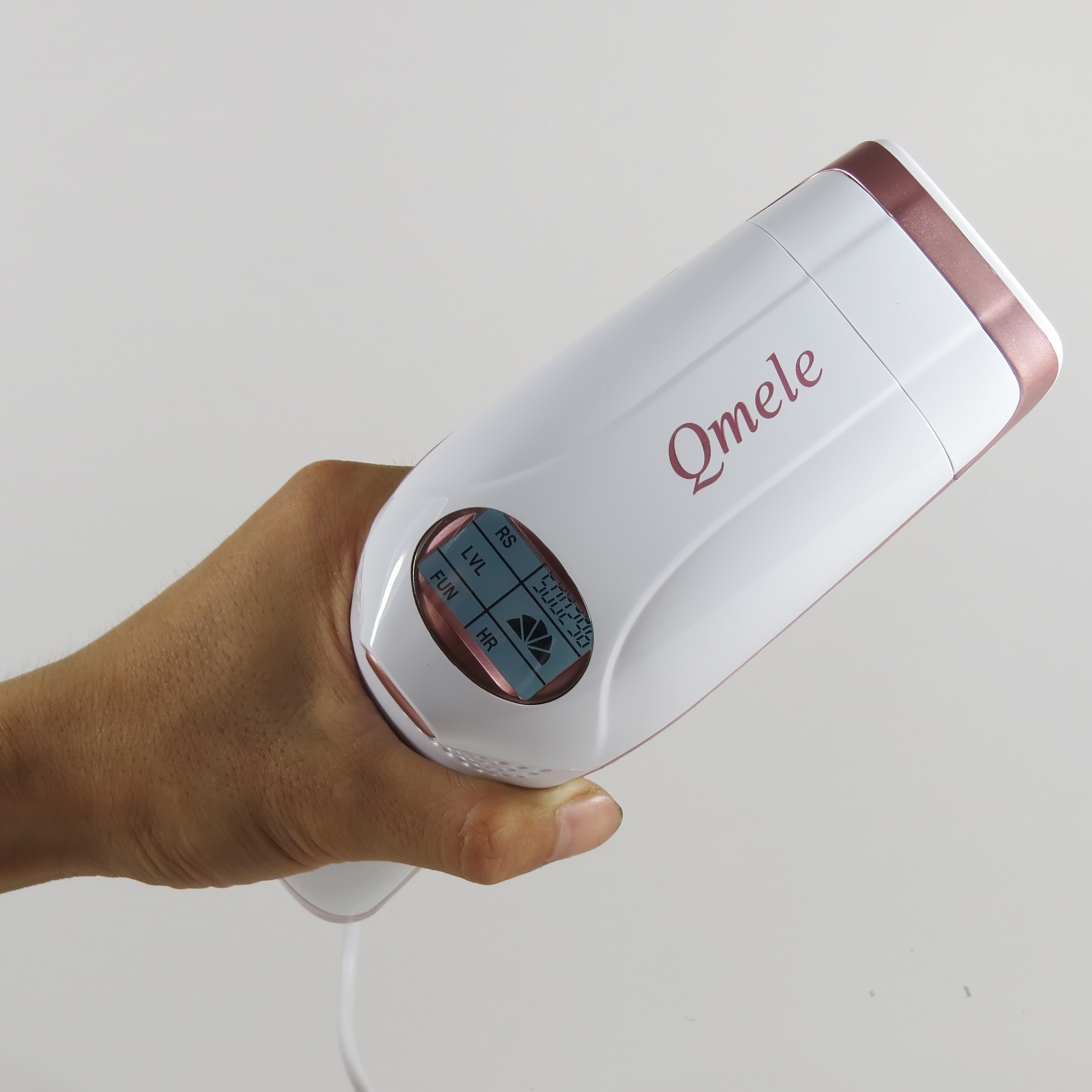 [HCM]Máy Triệt Lông Vĩnh Viễn Qmele Viền Hồng Cao Cấp