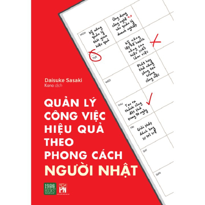 Sách - Quản Lý Công Việc Hiệu Quả Theo Phong Cách Người Nhật