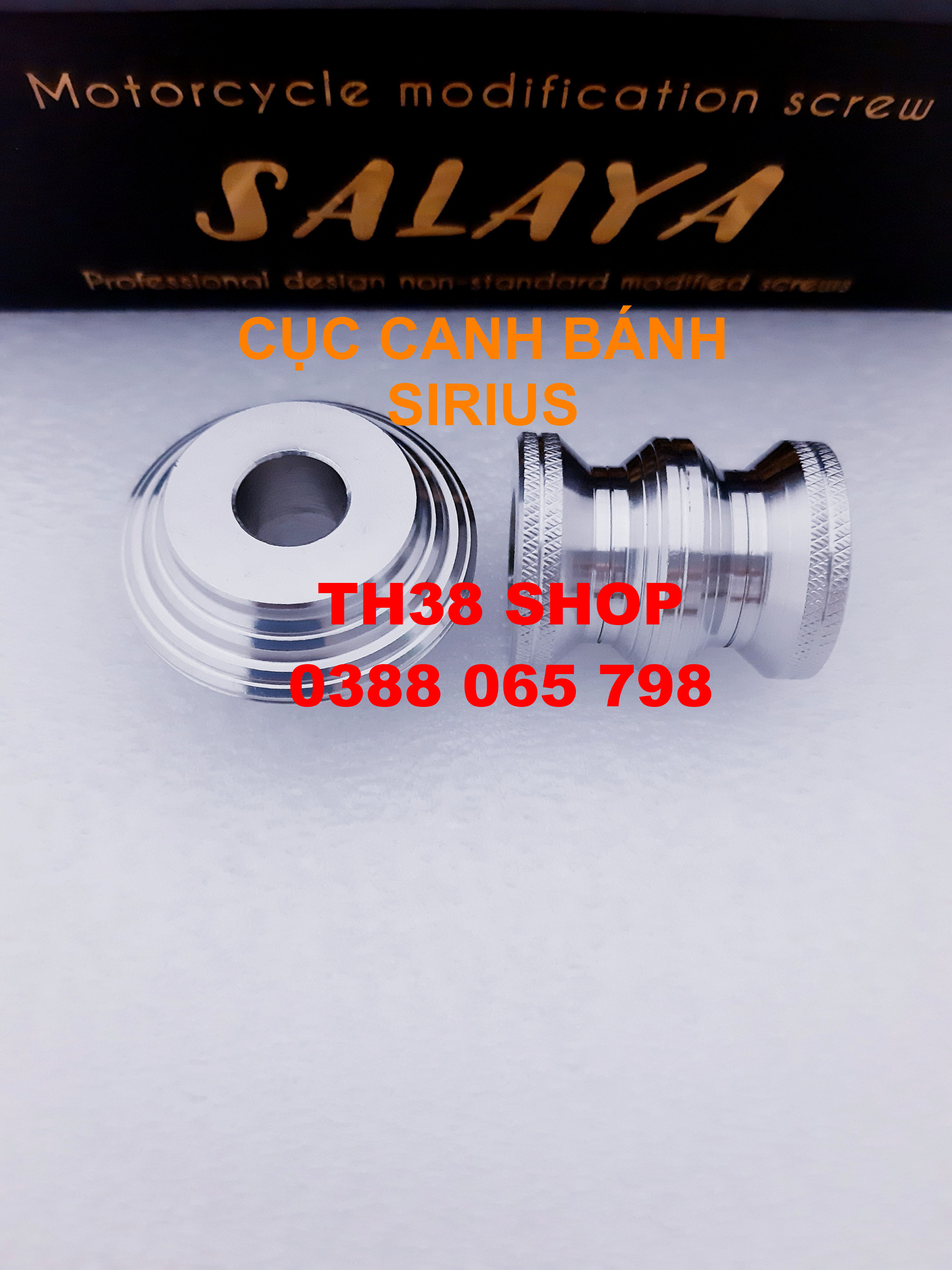 cục canh bánh xe sirius [cặp trước sau inox]