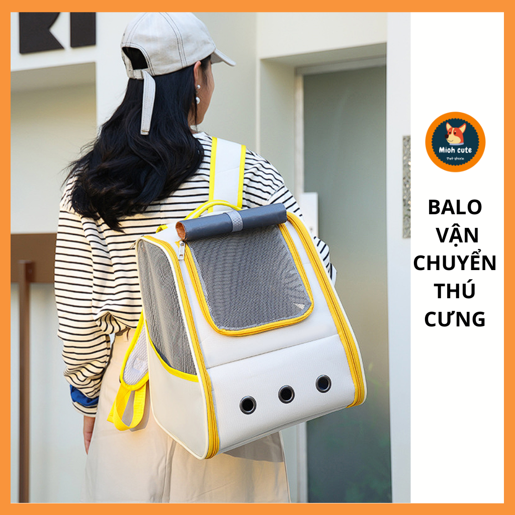 Balo vận chuyển chó mèo Hello cat - Túi vận chuyển thú cưng