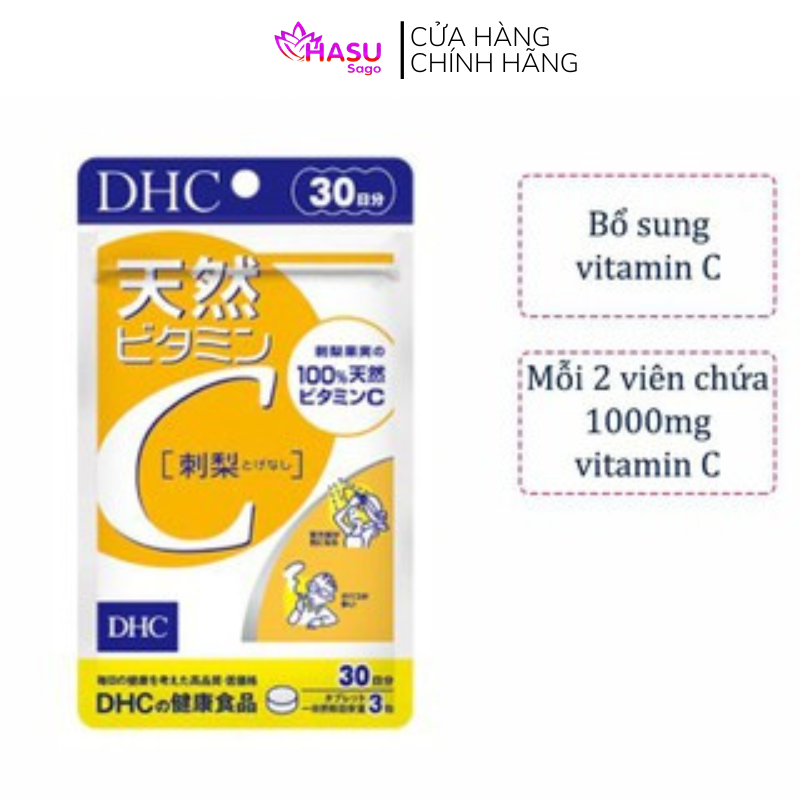 Viên uống dhc bổ sung vitamin c nhật bản