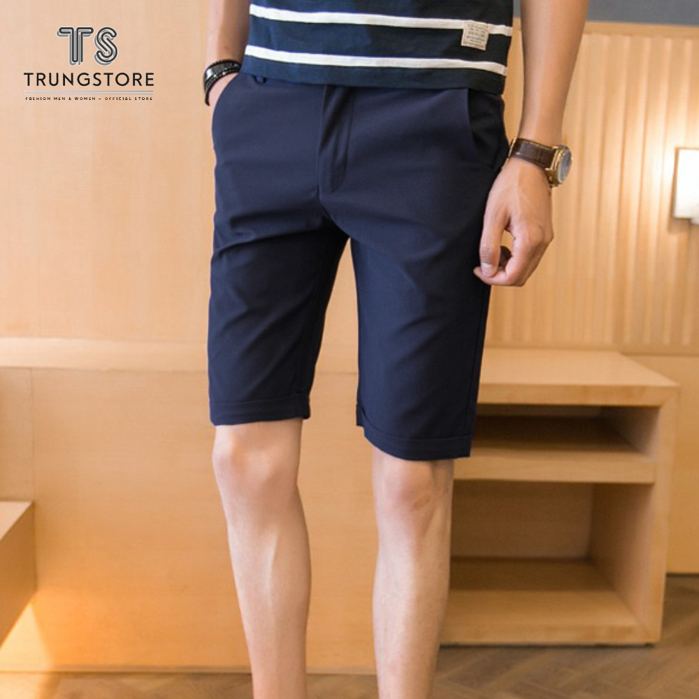 [HCM] QUẦN SHORT TÂY ÂU NAM BẺ LAI VẢI COTTON CO GIÃN 2 CHIỀU CO GIÃN NHẸ GIÁ XƯỞNG THIẾT KẾ ĐẸP FORM ÔM