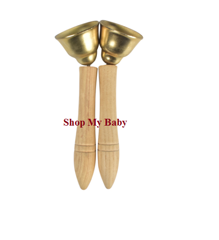 Đồ chơi cảm thụ âm nhạc cho bé | Cặp chuông đồng cảm ứng