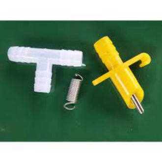 Combo 10 Van nhựa vàng- van uống nước tự động cho thỏ,bọ ú,chim