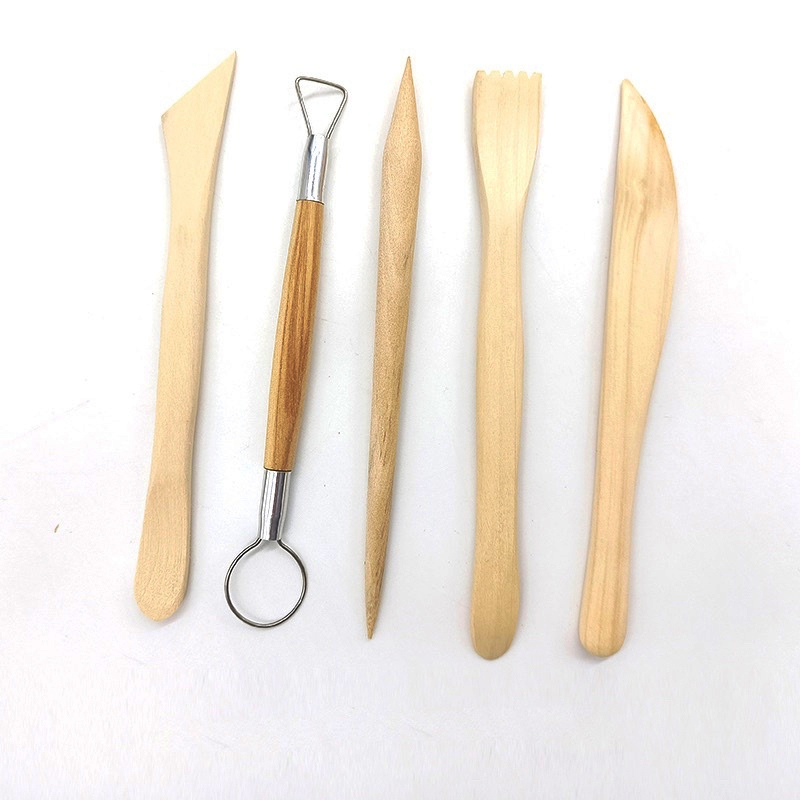 Bộ dụng cụ điêu khắc đất sét 5 món