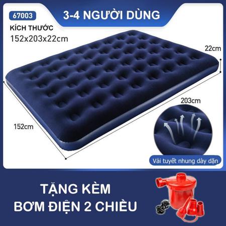 Đệm hơi, nệm hơi giá rẻ tặng gối hơi công suất lớn đủ size cho gia đình, du lịch bảo hành 1 đổi 1