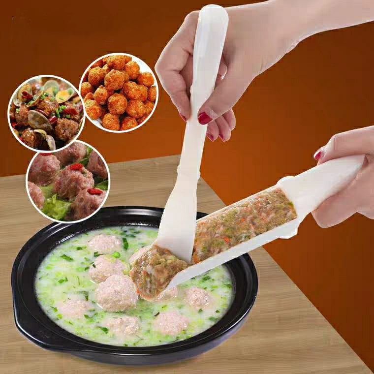 Dụng cụ làm thịt viên, chia thịt băm mọc chả cá viên siêu nhanh tiện lợi