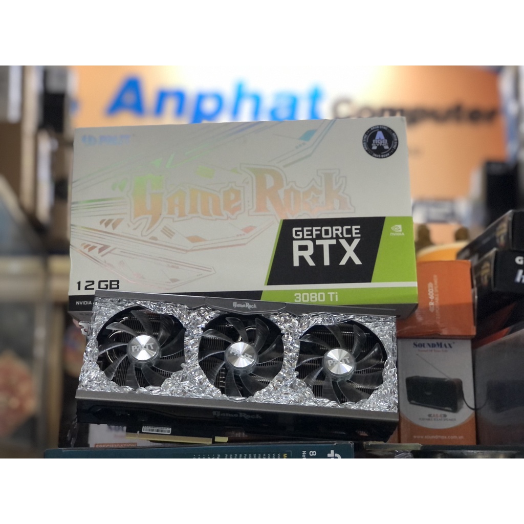 Vga palit geforce rtx 3080 ti gamerock oc 12gb gddr6x - hàng chính hãng - bảo hành 36 tháng