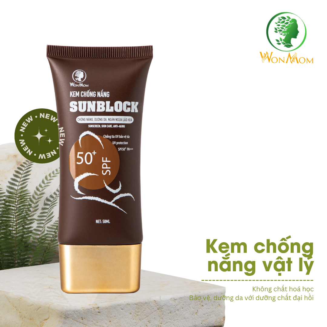 Kem chống nắng vật lý Wonmom