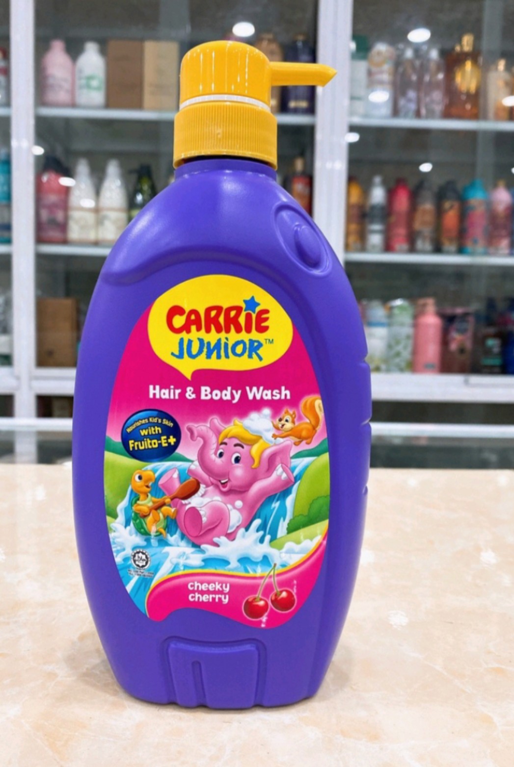 Sữa tắm gội toàn thân Carrie Junior cho bé 700ml mẫu mới