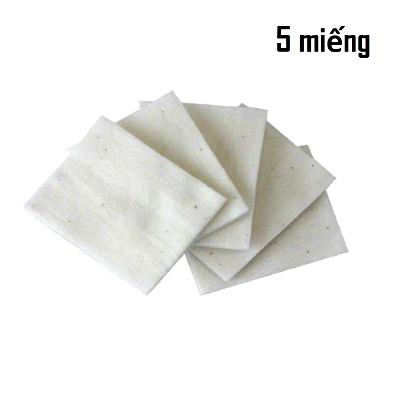 Bộ Bông Cotton Muji Nhật Tinh Khiết - Dùng cho thiết bị DIY