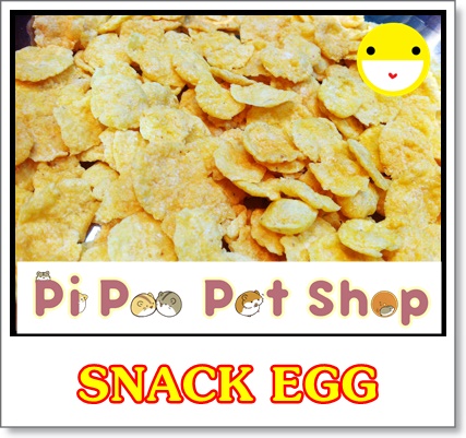 Snack hột gà/ Bánh trứng chiên cho hamster