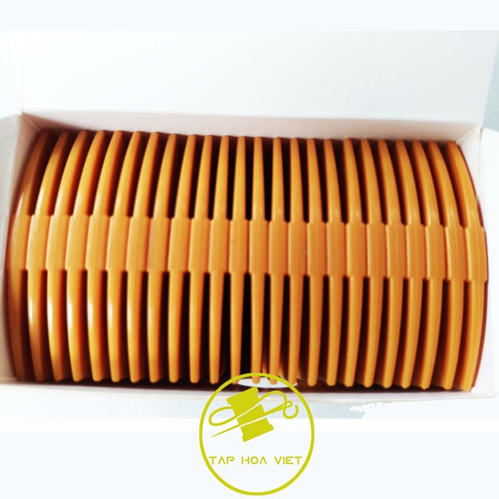 Combo 1 hộp lược bí nhựa 25 chiếc