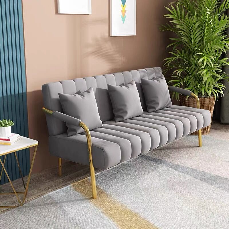 Phòng khách cửa hàng vải nghệ thuật ghế sofa tân thời đơn giản ánh sáng sang trọng cửa hàng quần áo màu đỏ đơn giản ghế