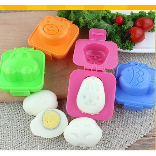 [SỈ] 6 Khuôn Tạo Hình ngộ nghĩnh Cơm , Trứng , Làm Bánh Cho Bé Ăn Dặm