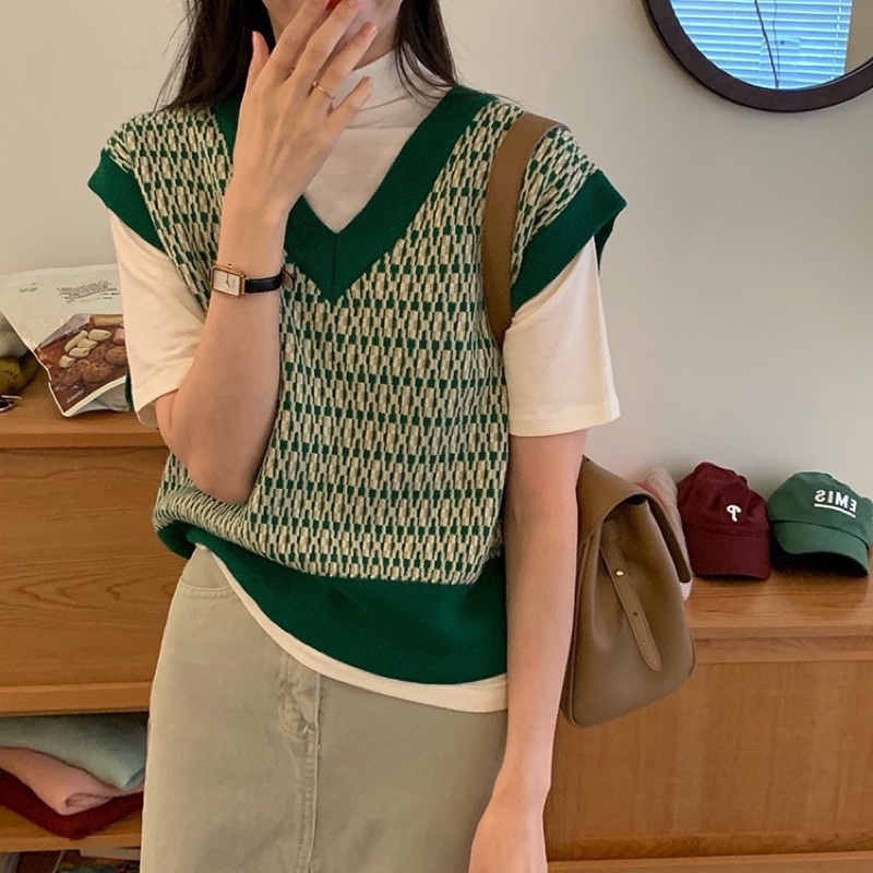 Áo gile oversized 3 mẫu