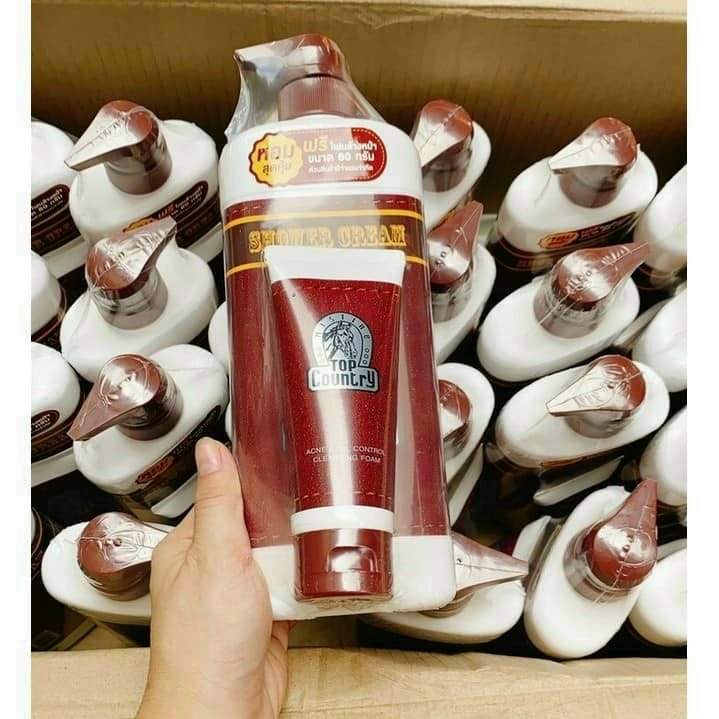 Sữa tắm ngựa Top Country Thái lan 500ml