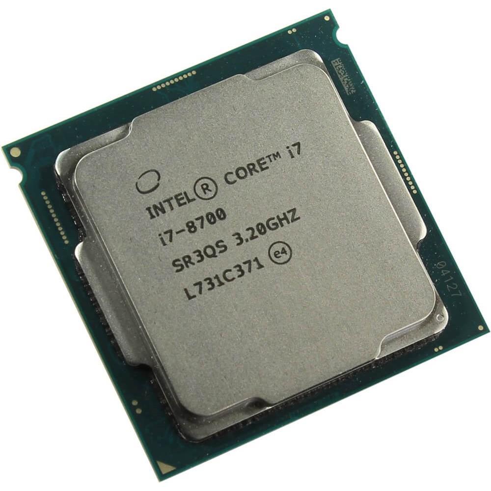 Cpu intel® core i7 8700 tray kèm keo tản nhiệt + fan