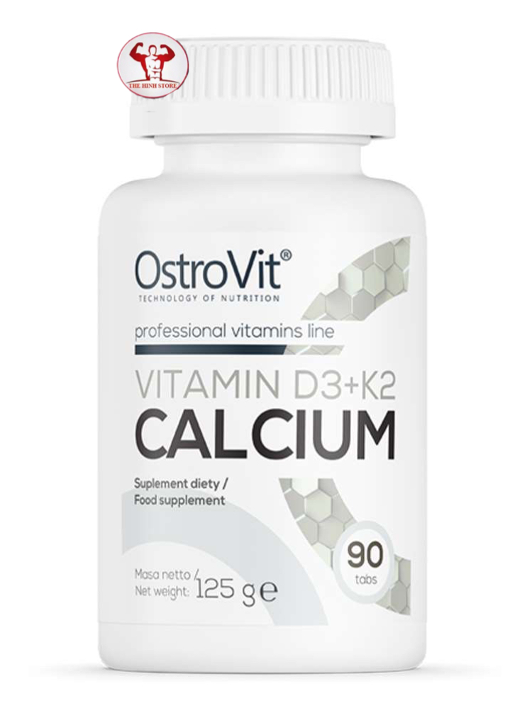 OSTROVIT VITAMIN D3+K2+CALCIUM 90 VIÊN