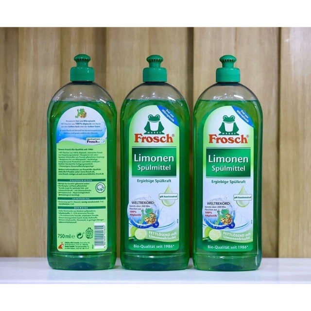 Nước rửa bát sinh học Bio số 1 Đức Frosch/ nước rửa bát Frosch