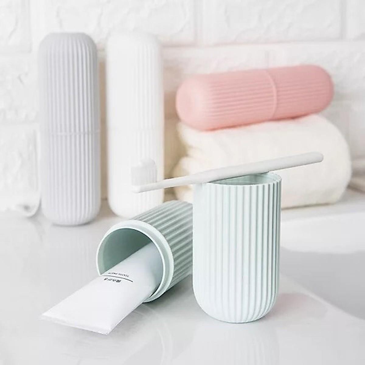 Hộp Đựng Đồ Vệ Sinh Cá Nhân, Bàn Chải, Kem Đánh Răng Đi Du Lịch Siêu Nhỏ Gọn - Siêu Tiện Lợi
