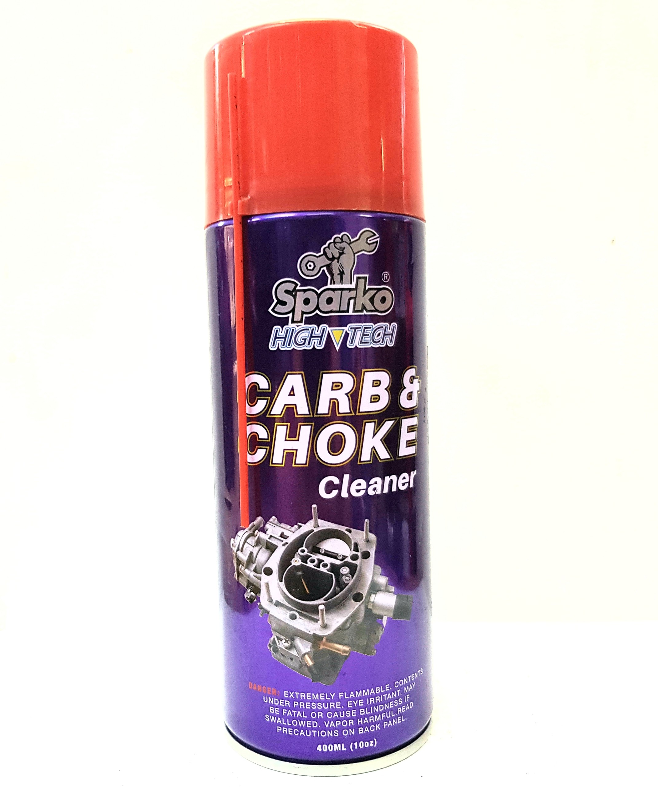 [HCM]Bình xịt vệ sinh bình xăng con Sparko Carb & Choke Cleaner 400ml