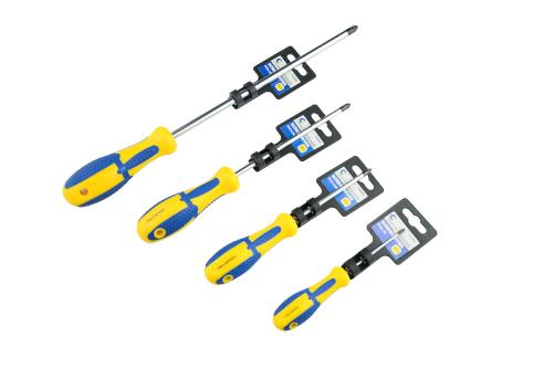 Tô vít 4 cạnh Nhật Bản Kouritsu tay cầm chống trơn đủ cỡ