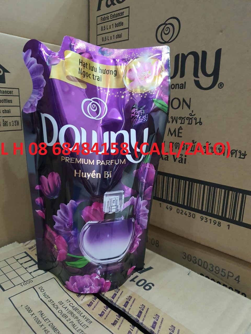 Túi nước xả vải đậm đặc Downy Huyền Bí 750ml sx 2024