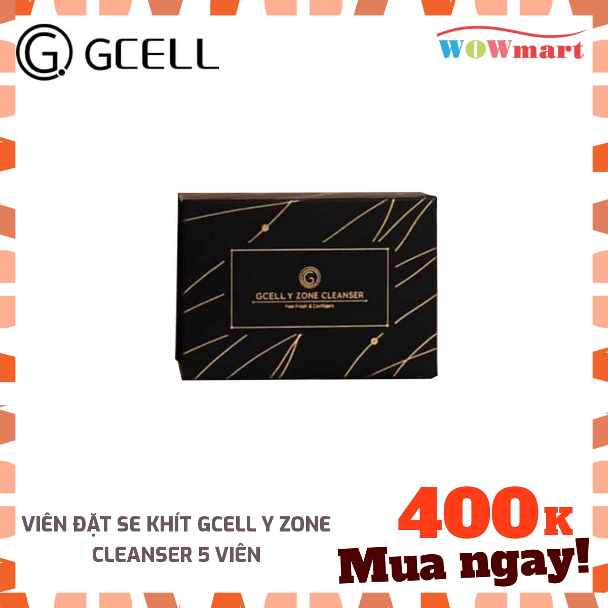 Viên đặt se khít Gcell Y Zone Cleanser 5 viên