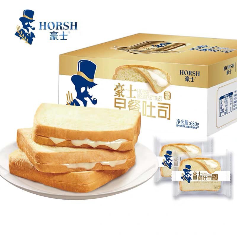 Bánh sandwich sữa chua HORSH, bánh Sandwich vị sữa chua ĐÀI LOAN mềm mịn,nhân sữa phomai béo béo.