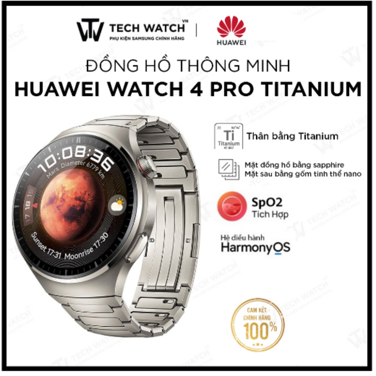 - đồng hồ thông minh huawei watch 4 pro lte nghe gọi độc lập - techwatchvn