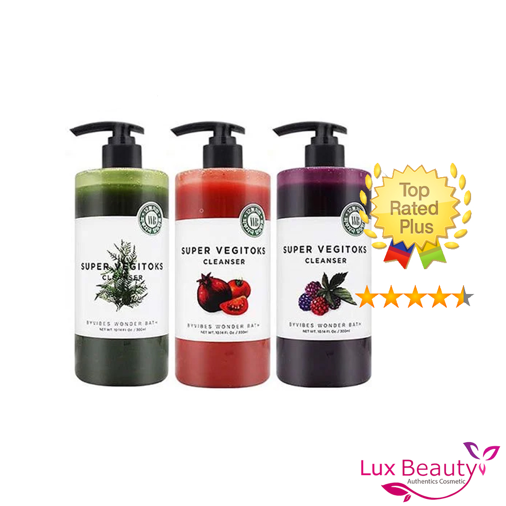 Sữa rửa mặt rau củ sủi bọt thải độc 300ml