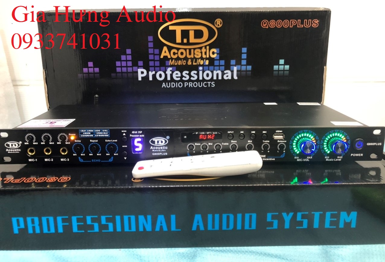 [HCM] Vang cơ lai số TDQ800 plus, 8 chế độ echo, BH 1 năm