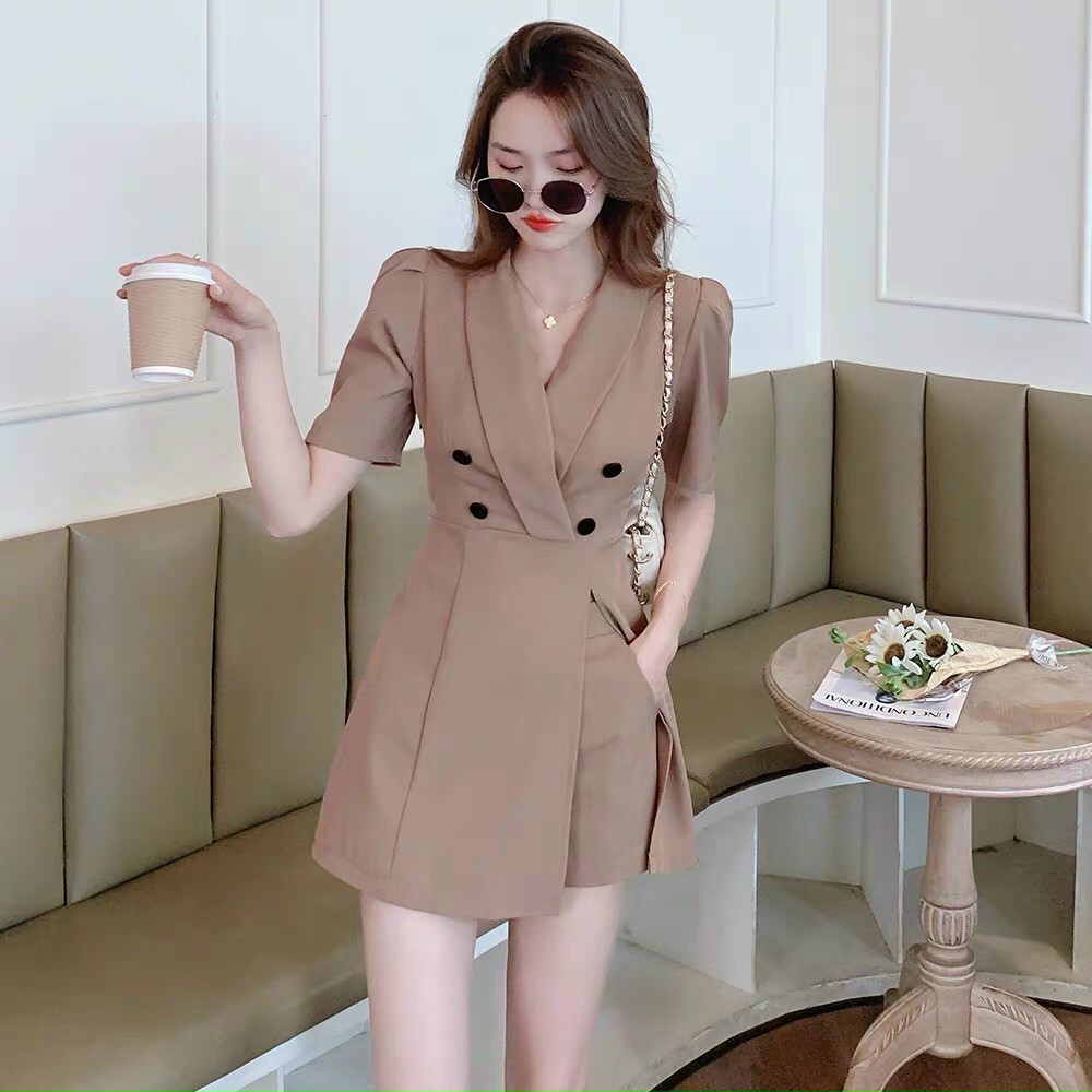 Sét bộ lụa phối nút