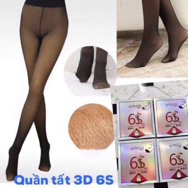 Quần tất nữ 3D 6S ( Hàng loại I, siêu đẹp, Quần tất cả bàn chân)