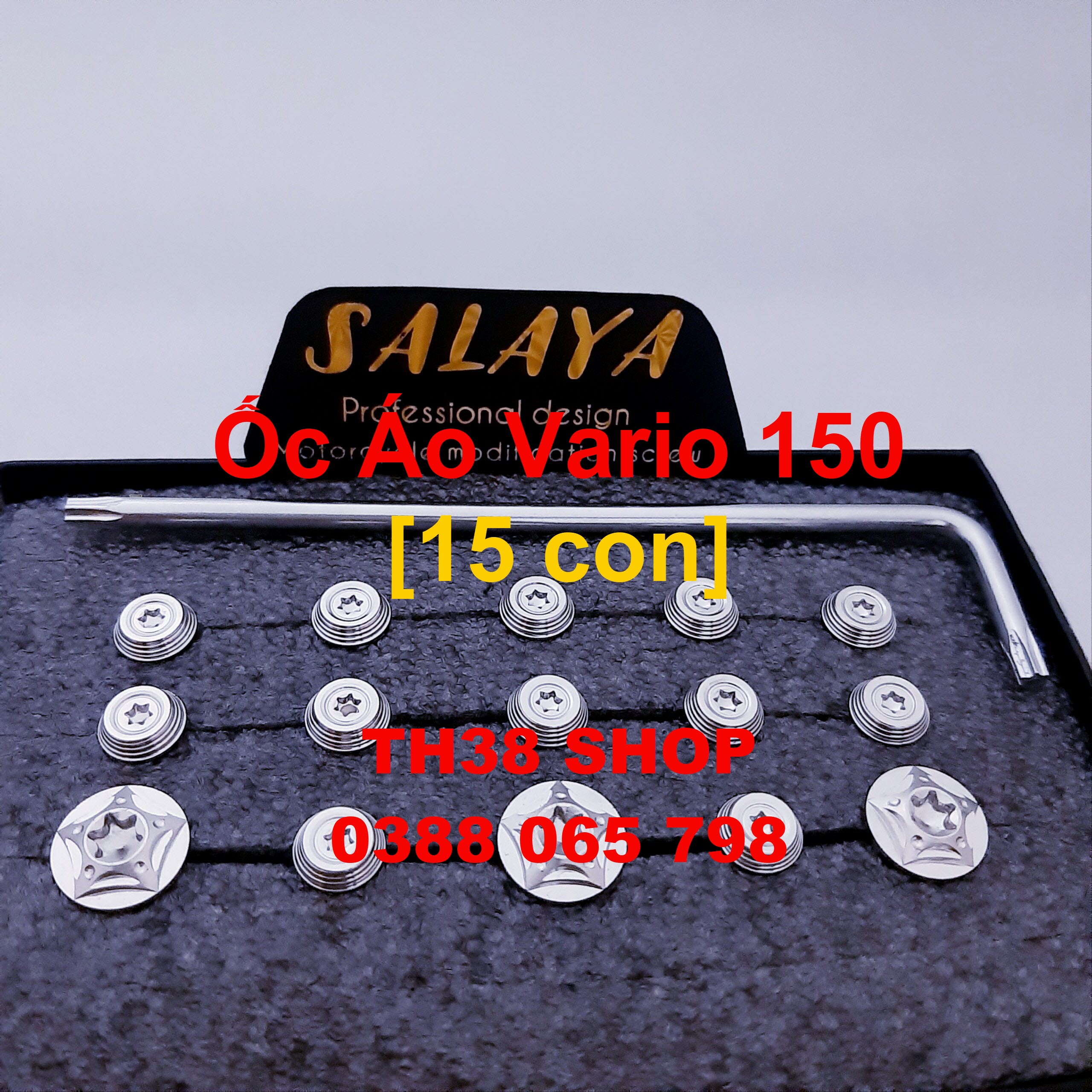 Ốc áo vario salaya mẫu mới