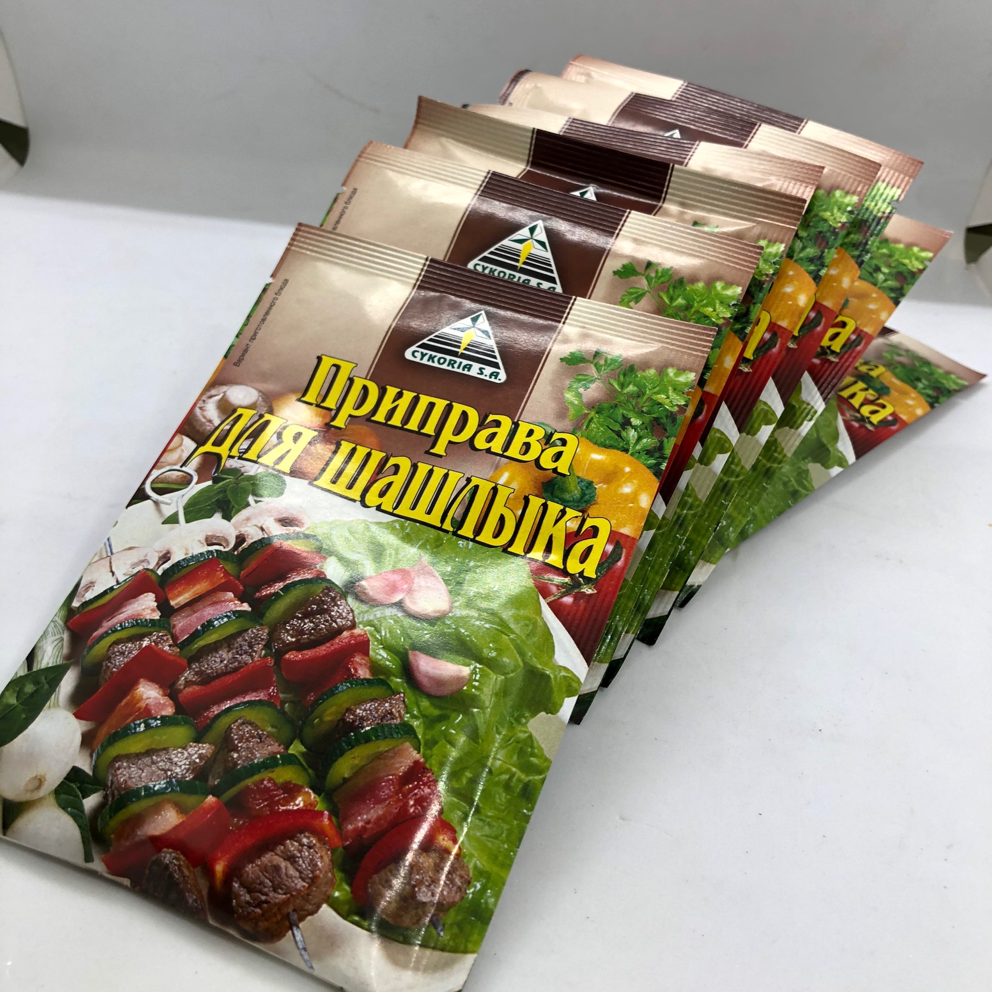 Gia vị ướp thịt 30g Gia vị nướng thịt 30g Nga Gia vị ướp thịt nướng Shashlik 30g kiểu Nga