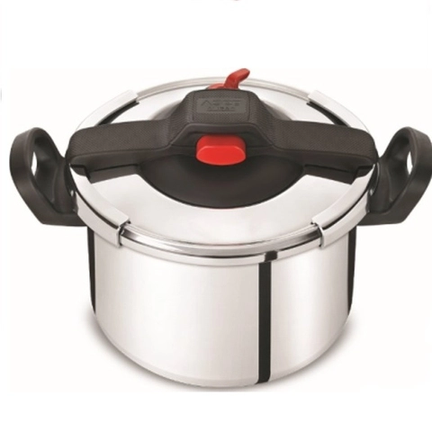 Nồi áp suất Tefal Clipso Essential P4394833, lòng nồi dày giữ nhiệt tốt, inox 18/10 an toàn cho sức khỏe, kèm xửng hấp
